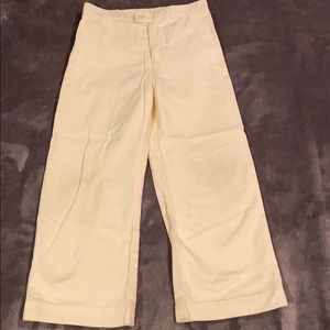 Olive Juice Boys Cream Linen Pants Size 5